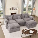 GOSUHI 108" U Shaped Couch, Modular