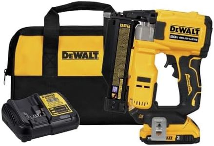 DEWALT DCN623D1R 20V MAX ATOMIC COMPACT Brushless Lithium-Ion 23 Gauge Cordless Pin Nailer Kit (2 Ah) (Renewed)
