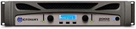 Crown XTi2002 Two-channel, 2000-Watt at 4Ω Bridged, 800-Watt at 4Ω Dual, Pro Power Amplifier. Gray