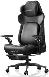 AutoFull M6 Gaming Chair with Climate Control Massage – Ventilated & Heated Seat, 3rd-Gen Active Lumbar Support, 360° Adjustable Armrests, Ergonomic Chair for Gamers & Home Office (Black)