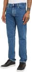 Calvin Klein Jeans Men's Jeans Authentic Straight Fit, Blue (Denim Medium), 34W/32L