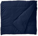 Sweet Home Collection White Goose Down Alternative Comforter, Full, Navy