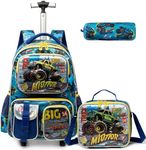 Egchescebo Kids Rolling Backpack fo