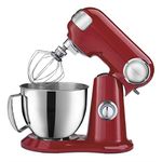 Cuisinart SM-35RC Precision Master 3.5-Quart (3.3 L) Compact Stand Mixer, Red, medium