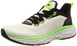 FILA Men's Exowave Race Running Shoe, White Neon Green Black*9 UK