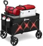 Sekey Wagon Cart with Wheels with 2