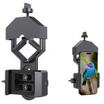 Gosky Universal Mobile Phone Adapter Holder for with Binoculars, Monocular Spotting Scope, Telescope, Microscope