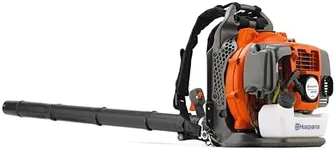 Husqvarna 360BT Gas Leaf Blower, 65.6-cc 3.81-HP 2-Cycle Backpack Leaf Blower with 890-CFM, 232-MPH, 30-N Powerful Clearing Performance and Load-Reducing Harness, Gifts for Men