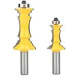 2pcs Crown Molding Router Bit 1/2 Inch Shank Router Bit Woodworking Milling Cutter Woodworking Tool