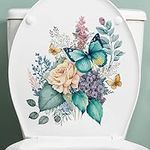 Green Toilet Stickers, Peony Butter