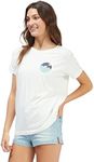 Roxy womens Roxy Boyfriend Crew Tee