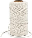 328 Feet 2MM Natural Cotton String 