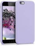 kwmobile Case Compatible with Apple iPhone 6 / 6S Case - TPU Silicone Phone Cover with Soft Finish - Lavender