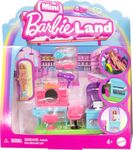 Barbie Mini BarbieLand Collectible Hair Salon Playset with 1.5-Inch Doll, Style Station with Mirror, Shampoo Area and Reception Desk for Storytelling Play