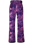 Wantdo Adult Waterproof Warm Padding Hiking Skiing Pants Cargo Pants Purple L