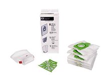 Sebo 8334er Service Box for Airbelt E Includes 8 Ultrabag Filter Bags, 1 Hospital-Grade Filter and 1 Motor Protection Filter, White