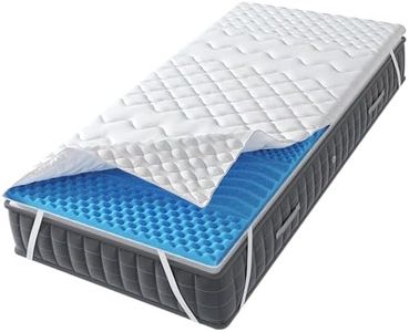 Matratzentopper ErgoFit - Made in Germany Topper 160x200cm mit optimierten 7-Zonen-Komfort - Matratzen Topper 5 cm Hoch - weiches Liegegefühl - Öko-Tex Zertifiziert - Matratzen Topper 160x200 cm