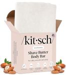 Kitsch Shaving Soap for Women - Hydrating Shave Butter Soap Bar - Nourishing Bar Soap for Smooth, Irritation-Free Shave – Paraben, Silicone, Sulfate-Free & Vegan - 113g