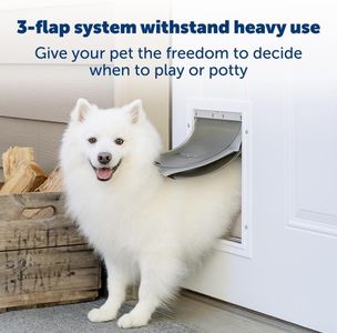 PetSafe Medium Extreme Weather Pet Door – Insulated Dog & Cat Flap