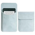 TiMOVO 6 Inch Tablet Sleeve for All-New Kindle 2022/2019, Kindle Paperwhite 6.8 Inch, Kindle Voyage, Kindle 8th Gen 2016, Kindle Touch, Kindle 4/5, Magnetic Closure Protective Pouch Bag, Light Blue