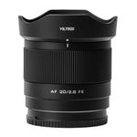 VILTROX 20mm F2.8 FE Mount Camera Lens Full Frame Ultra Wide Angle Auto Focus Lens for Sony ZV-E1 A7RV ZV-E10 A7C FX30