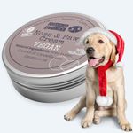 Vegan 100% Natural Dog Nose & Paw Balm Paw Protector | Paw Balm For Dogs | Dog Paw Moisturiser Dog Paw Balm Moisturises And Conditions And Relieves Dry And Cracked Pads