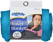 Cloudz Compact Travel Blanket - Sky Blue