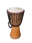 Genuine African Djembe Drum - 9" head (23cm head, 52cm height) with free drum hat.