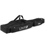 Lixada Fishing Rod Case Three Layers Oxford Fishing Bag Portable Folding Fishing Rod Reel Tackle Tool Carry Case Carrier Travel Bag(130cm/150cm)