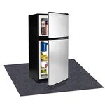 Under Refrigerators Mat,for floor surface/Absorbent mat Lightweight Washable Floor Mat，Protect refrigerators and floors，Multifunctional home appliance mat，back Non-slip (36"×60")