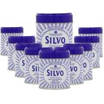 Silvo Wadding Metal Polish, 75g x 10 - for Brass, Copper, Stainless Steel & Chrome