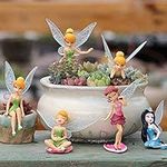 6Pcs Set Miniature Fairies Figurine