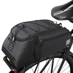 HOMPER Cycle Saddle Rear Rack Pannier Bike Bag 8 L Mountain Road MTB Bicycle Bike Trunk Bag Bicycle Accessories Shoulder Handbag Bag Pannier