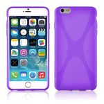 cadorabo Case works with Apple iPhone 6 / iPhone 6S in PASTEL PURPLE - Shockproof and Scratch Resistant TPU Silicone Cover - Ultra Slim Protective Gel Shell Bumper Back Skin