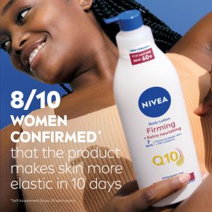 NIVEA Q10 60+ Body Lotion 400ml – Firming Moisturizer for Mature Skin