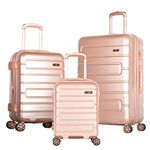 Olympia U.S.A. Nema, Rose Gold, 3-Piece Luggage Set, Nema