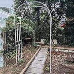 Garden Arch,Galvanized Metal Rose A