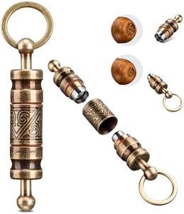 Demcigar Cigar Punch Stainless Steel Retractable Screw Out Punch 2 Size Blades Portable Cigar Hole Opener Cigar Accessories Tool with Gift Box
