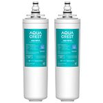 AQUACREST 9601 Water Filter, Replacement for Moen 9601 ChoiceFlo 9600, 9602, 9500, 9501, 9502, Fits F87400, F7400, F87200, 77200, CAF87254, S5500 Series of Moen Faucets (Pack of 2)