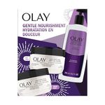 Olay Age Defy Skincare Holiday Pack: Face Cleanser 200 mL + Daily Facial Moisturizer 60 mL + Night Facial Cream 60 mL, Total 3 Pieces Gift Set