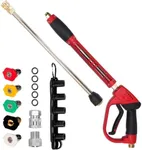 Hourleey Pressure Washer Gun, Red H