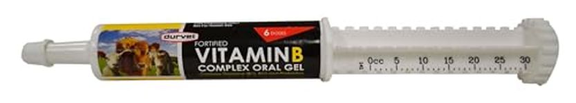 Durvet Vitamin B Complex Oral Gel - 30 Ml - Black