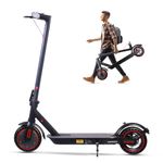 MIWEN Electric Scooters Adult,APP Control, 25-30km Long Range Escooter,36V 10.4Ah Foldable Pure Scooter, with 3 Speed Fast Electric Scooter,8.5" Solid Tires,Dual Braking,120KG Load