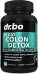 Colon Cleanser Detox for Weight Flush - 15 Day Intestinal Cleanse Pills & Probiotic - Fast Natural Laxative for Constipation Relief - Bowel Movement Supplements for Stomach Bloating, Gut Loss Support