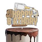 Whisky Happy Birthday Cake Topper M