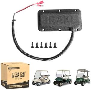 10L0L Universal Golf Cart Brake Light Pad Switch for Yamaha, EZGO, Club Car