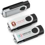 Personalized USB Stick 4GB 10Pack/20Pack/50Pack/100Pack Flash Drive, Custom Logo USB 2.0 Thumb Drives with Logo Custom USB Drive Memory Stick