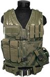 Mil-Tec Usmc Combat Vest Olive One 