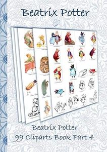 Beatrix Potter 99 Cliparts Book Part 4 ( Peter Rabbit ): Sticker, Icon, Clipart, Cliparts, download, Internet, Dropbox, Original, Children's books, ... kindergarten, office, student, invitation