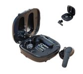 All-in-One Translation Earbuds,Translator Earbuds,Bidirection Simultaneous Translation,2024Translator Device, Luniva Translation Earbuds Real Time, Supports Translation 144 Languages (White) (Black)